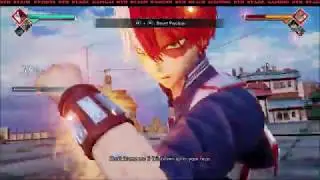 Jump Force Shoto Todoroki (148 Hit Combo)