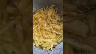 Ajke din alu ke nam pe🤤🔥 #patatofry