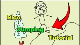 How to Animate a Rico Jumping Character in FlipaClip | Step-by-Step Animation Tutorial.