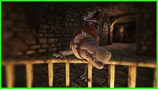 LUNA'S KAPROS SAVE US FROM THIS HORRIBLE CAVE--Ark Lost Island Episode 23 (ASE)