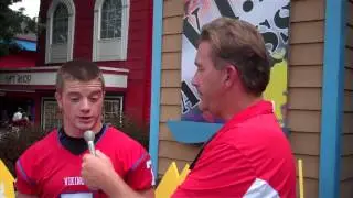 Tyler Mellors of Mt. Pleasant Football on MSA Sports Center Stage