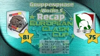 Recap | Deutschland vs Italien | Gruppenphase Woche 5 | ECC &ndash; European Clash Cup 2nd Edition