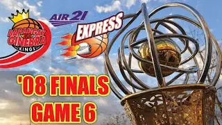 2008 PBA FINALS GAME 6 |  Ginebra vs Air21 | Part 1 | RETRO PBA 🚨