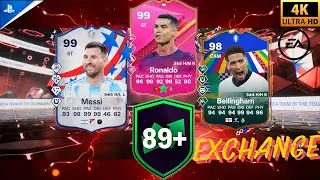 I Crafted and Opened 20+ 89 Duplicate Exchange Packs! FC 24 Ultimate Team!