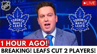 🚨 NHL BOMBSHELL! LEAFS CUT 2 STAR PLAYERS AND STUN FANS WITH SURPRISE ROSTER MOVE! MAPLE LEAFS NEWS