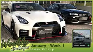 Nissan GT-R Cup I Weekly Challenges I January - Week 1 I Gran Turismo 7