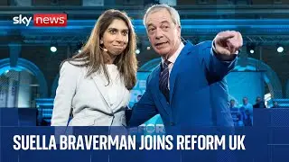 Nigel Farage holds Reform UK event in Westminster
