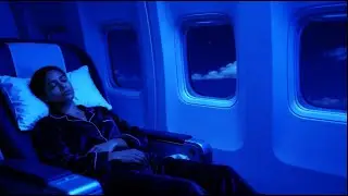 Private Jet Bedroom Night Flight Airplane White Noise for Deep Sleep & Mental Calm