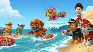 Paw Patrol to the Rescue, Saving the Day! Cartoon | Poem for kids