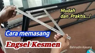 Cara memasang engsel kesmen mudah dan praktis