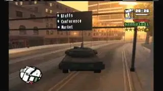 GTA San Andreas Rhino Killing Spree/Riot