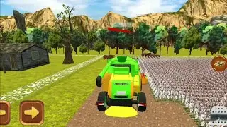 Farming simulator 22 || Plow the land grow cotton and harvest with farming machines