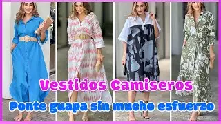 VESTIDOS CAMISEROS: LA FUSIÓN PERFECTA ENTRE FEMINIDAD Y COMODIDAD - BELLAS IDEAS PARA TU ARMARIO