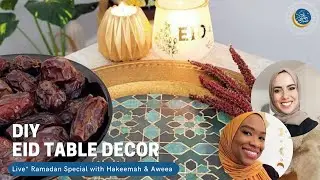 Dollar Store DIY - Iftar Table Setting for ~ $10!