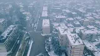 Сняг над град Провадия