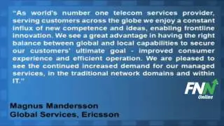 Ericsson Announced New Global Network Operations Center In China