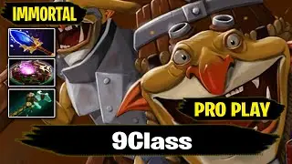 Techies 7.27d Pro Gameplay by 9Class IMMORTAL Rank Dota 2