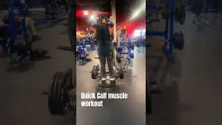 Build Calf muscle ￼2x faster#calfstrength #gymbeats #calfworkout #buildstrength