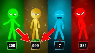Stickman Party &ndash; Mini Games Tournament Mode 1 2 3 4 Players Walkthrough Part 97 (Android, iOS)