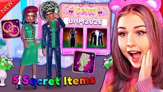 HOW To GET 5 Secret ITEMS In The NEW UPDATE For BHM & Limited Code! | ROBLOX Dress to Impress