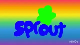 Sprout logo remake speedrun 16 and like inshot paint text blue green