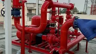 End suction pump installation part 2 #fire #mep #firefighting #viral #shorts #hydrant