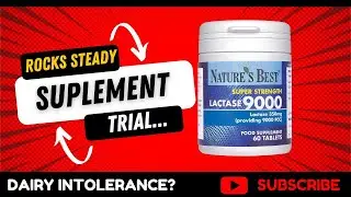 ✅ Dairy Intolerance? TRIAL Lactase Enzyme Supplement UNBOXING📦 | Rocks Steady🛍