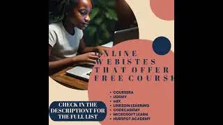 Learn for Free: Top Websites for Online Courses