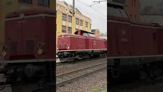 213 336-1 (V 100.20) Steilstreckenlok der Eifelbahn Verkehrsgesellschaft mbH solo in Beuel #br213