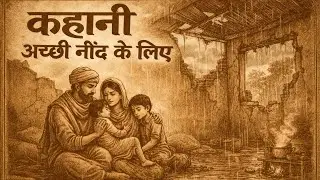 बिना छत वाला घर और बारिश | कहानी अच्छी नींद के लिए | hindi kahani Bedtime story 