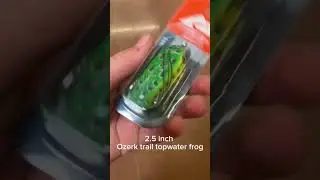 What fishing gear I got from Walmart