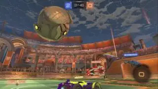 Rocket League the 2v2's