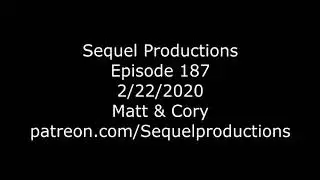 Sequel Podcast 187: Time Travelers!