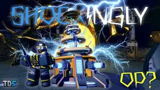 Tesla Tower Review: SHOCKingly OP?! | Roblox | Tower Defense Simulator