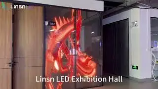 Showcasing Linsn LED Exhibition Hall