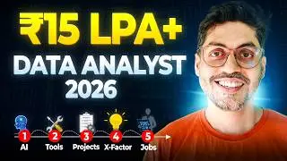 5 Things You Must Do to Become a Data Analyst in 2026 | Be a Job Ready Data Analyst
