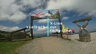 saalbach 2022 - fAIRy-Line inkl. Anfahrt über X-Line - Wieviel Airtime bietet die Strecke?