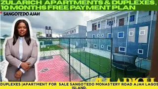 ROAD TOUR TO ZULARICH FINISHED  RESIDENCES SANGOTEDO AJAH, 10 Months Free Payment planN10m deposit