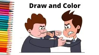 Golmaal Junior drawing and coloring | Lucky and Gopal from Golmaal cartoon