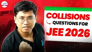 Collisions Questions for JEE 2026 || #JEEMainPhysics || @SriChaitanyaAcademyJEE