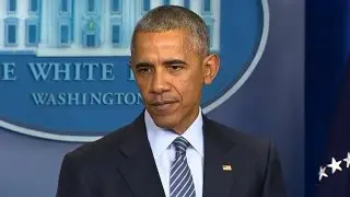 President Obama holds first news conference since Trump election