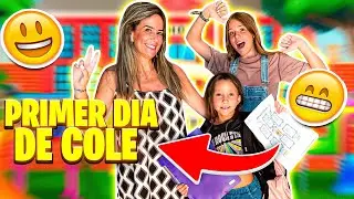 RUTINA DE MAÑANA PRIMER DIA DE COLEGIO DE MARTINA! DANIELA y DOBLE TWINS