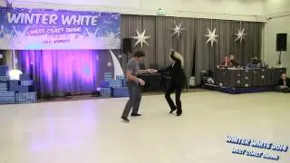 Winter White WCS 2014 Pro Show David and Nataliya