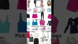 Build your own volleyball fit! (Comment your choices and what sport next) #preppy#fits#volleyball
