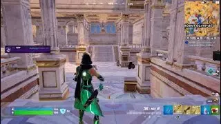 Defeating Zeus in Fortnite