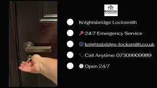 Fire Exit Door Lock Installation in Knightsbridge | Professional Locksmith Services 🔐