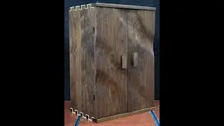 Completed Whiskey Cabinet