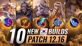 TOP 10 META Korean Builds to ABUSE on Patch 12.16 - League of Legends