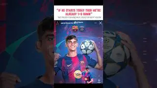 I'm scared Ngl | BARCELONA VS PSG #psg #barcelona #gerardmartin #ucl #disaster #viral #trendingnow