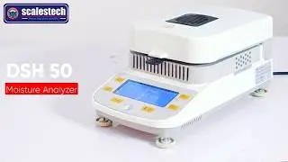 DSH 50 Moisture Analyzer: Full Setup & First Measurement #MoistureAnalyzer #HalogenMoistureAnalyzer
